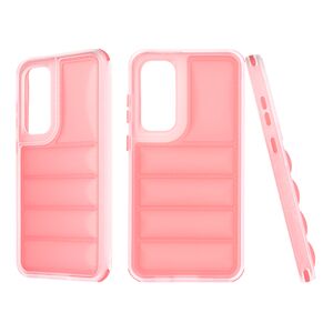 Husa pentru  Samsung Galaxy S24 FE Air Cusion anti-shock, Dazzling - rosu