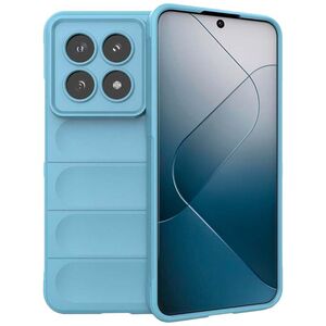 Husa pentru  Xiaomi 14T Liquid Silicone, Microfibre Lining, Non-Slip Airbag Design, albastru