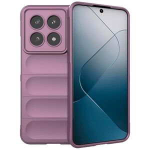 Husa pentru  Xiaomi 14T Liquid Silicone, Microfibre Lining, Non-Slip Airbag Design, mov