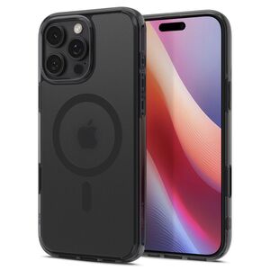 Husa iPhone 16 Pro Spigen Ultra Hybrid T MagSafe, cenusiu