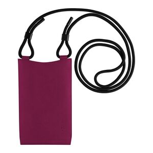 Husa piele telefon 7" Fixed Verona, bordo, FIXVER-WI