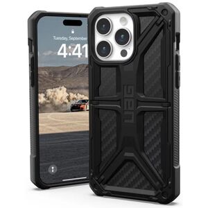 Husa iPhone 15 Pro Max UAG Monarch, Carbon Fiber