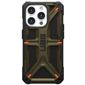 Husa iPhone 15 Pro Max UAG Monarch, Kevlar Element Green