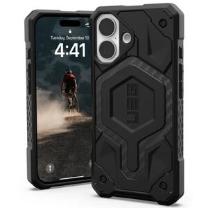 Husa iPhone 16 UAG Monarch, Carbon Fiber