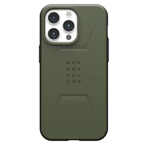 Husa iPhone 15 Pro Max UAG Civilian MagSafe, Olive Drab