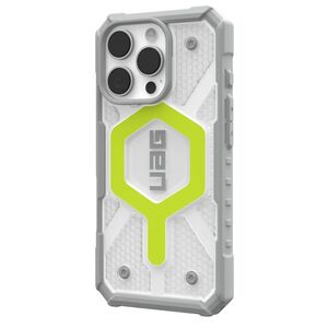 Husa iPhone 16 Pro UAG Pathfinder Clear Magsafe, Active Neon