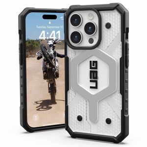 Husa iPhone 15 Pro UAG Pathfinder Magsafe, Ice