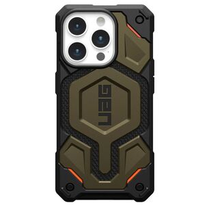 Husa iPhone 15 Pro Max UAG Monarch Pro, Kevlar Element Green