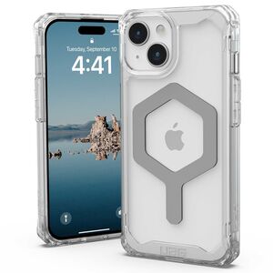 Husa iPhone 15 UAG Plyo MagSafe, Ice Silver