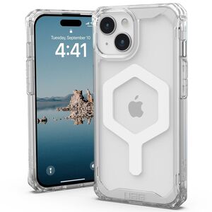 Husa iPhone 15 Plus UAG Plyo MagSafe, Ice White