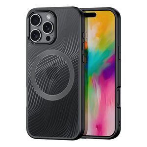 Husa iPhone 16 Pro Max Dux Ducis Aimo MagSafe, negru