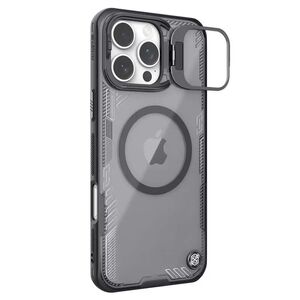 Husa iPhone 16 Pro Max Nillkin Iceblade Prop Magnetic, cu decupaj camera, negru