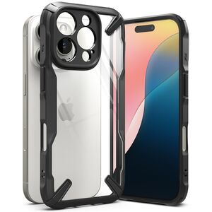 Husa iPhone 16 Pro Max Ringke Fusion X, negru