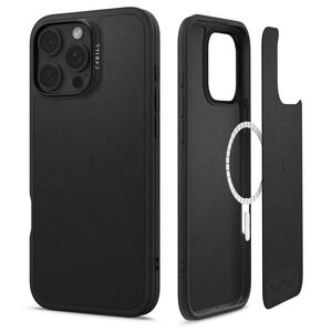 Husa iPhone 16 Pro Spigen Cyrill Kajuk MagSafe, negru