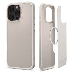 Husa iPhone 16 Pro Max Spigen Cyrill Kajuk MagSafe, crem