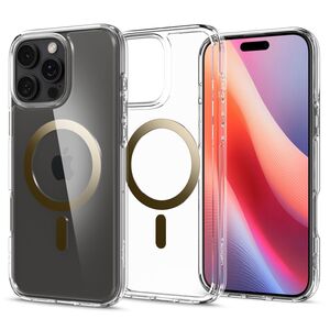 Husa premium pentru  iPhone 16 Pro Max Spigen - Ultra Hybrid MagSafe - Auriu