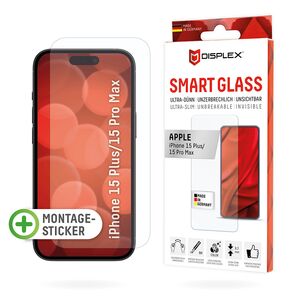 Folie premium iPhone 16 Pro Displex Smart FlexiGlass, transparenta