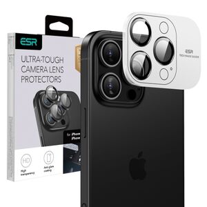 Folie sticla camera iPhone 16 Pro / 16 Pro Max ESR Armorite Camera Lens Protectors, negru