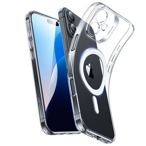 Husa iPhone 16 Plus ESR Zero HaloLock, transparenta