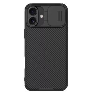 Husa iPhone 16 Plus Nillkin CamShield Pro, negru