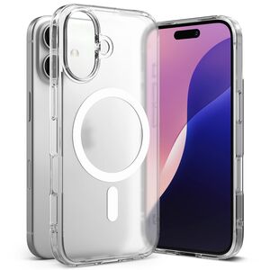 Husa iPhone 16 Ringke Fusion MagSafe, mata