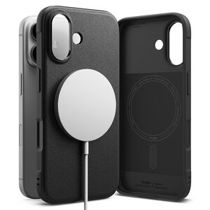 Husa iPhone 16 Ringke Onyx MagSafe, negru