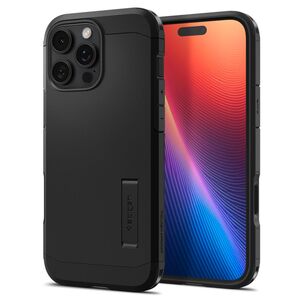 Husa premium pentru  iPhone 16 Pro Max Spigen - Tough Armor MagSafe - Negru