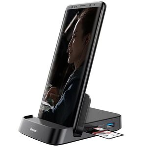 Statie de incarcare Type-C, SD, TF, USB, HDMI Baseus, CAHUB-AT01