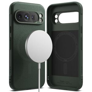 Husa Google Pixel 9 Pro XL Ringke Onyx MagSafe, verde