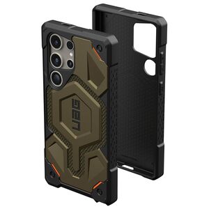 Husa Samsung Galaxy S24 Ultra UAG Monarch Pro, Kevlar Element Green