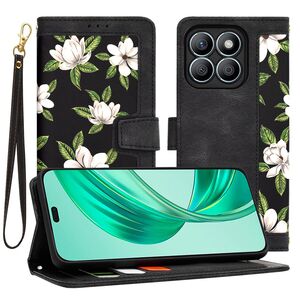 Husa tip carte pentru  Xiaomi 14T, functie stand si port carduri, negru