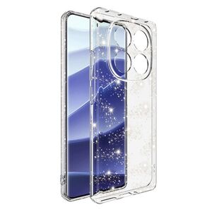 Husa pentru Xiaomi Redmi Note 14 Pro 5G cu sclipici Liquid Crystal Glitter, clear