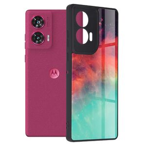 Husa pentru  Motorola Edge 50 Fusion Colorful Varnish Anti-scrath, Multicolor