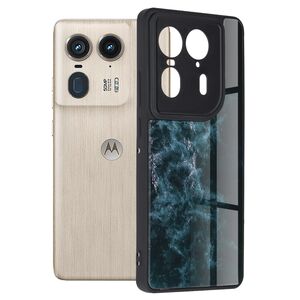 Husa pentru  Motorola Edge 50 Ultra Colorful Varnish Anti-scrath, Albastru inchis