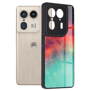 Husa pentru  Motorola Edge 50 Ultra Colorful Varnish Anti-scrath, Multicolor