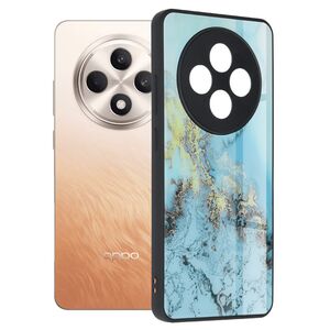 Husa pentru  Oppo Reno 12F, 12FS Colorful Varnish Anti-scrath, Albastru deschis