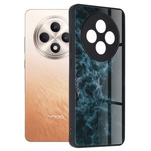 Husa pentru  Oppo Reno 12F, 12FS Colorful Varnish Anti-scrath, Albastru inchis