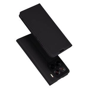 Husa pentru  Xiaomi 15 tip carte BookFlip, inchidere magnetica, Negru