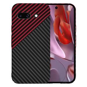 Husa pentru  Google Pixel 9A CarbonFiber UltraSlim, Lightweight, Rosu inchis