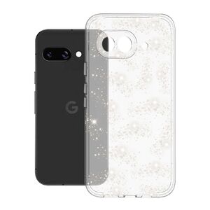 Husa pentru  Google Pixel 9A cu sclipici Liquid Crystal Glitter, Transparent
