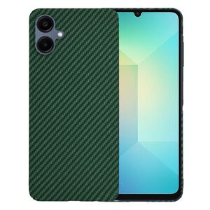 Husa pentru  Samsung Galaxy A06 CarbonFiber UltraSlim, Lightweight, Verde