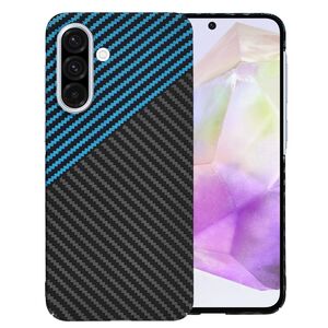 Husa pentru  Samsung Galaxy A36 CarbonFiber UltraSlim, Lightweight, Albastru