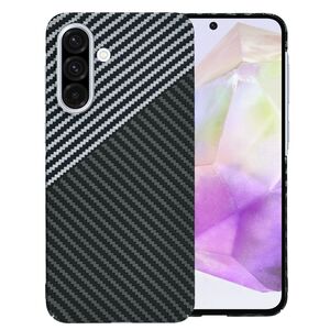 Husa pentru  Samsung Galaxy A36 CarbonFiber UltraSlim, Lightweight, Gri