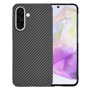 Husa pentru  Samsung Galaxy A36 CarbonFiber UltraSlim, Lightweight, Negru