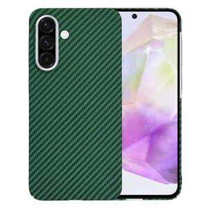 Husa pentru  Samsung Galaxy A36 CarbonFiber UltraSlim, Lightweight, Verde