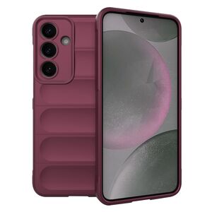 Husa pentru  Samsung Galaxy S25+ Liquid Silicone, Microfibre Lining, Non-Slip Airbag Design, Bordeaux