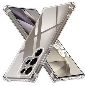 Husa pentru  Samsung Galaxy S25 Ultra Slim Anti-Shock 1.5mm reinforced 4 corners, Clear