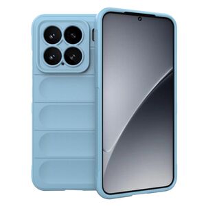 Husa pentru  Xiaomi 15 Liquid Silicone, Microfibre Lining, Non-Slip Airbag Design, Albastru