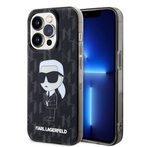 Husa premium pentru  iPhone 15 Pro Karl Lagerfeld superior quality - Negru denim