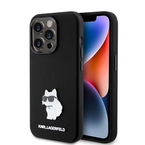 Husa premium pentru  iPhone 15 Pro Karl Lagerfeld superior quality - Negru royal